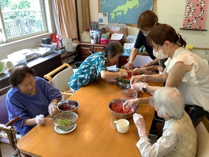 2025年7月1日　食事レク